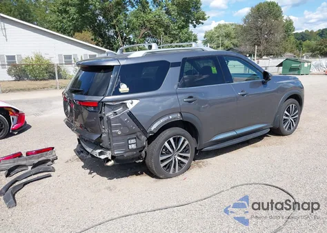 2023 Nissan Pathfinder Platinum 4Wd из США, поврежденный, VIN 5N1DR3DJXPC272989